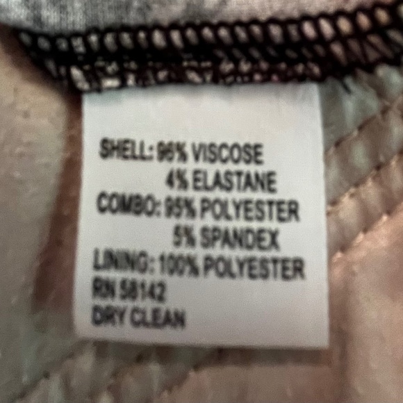 Maggy London Faux Wrap Dress - Size 10 - Picture 6 of 6